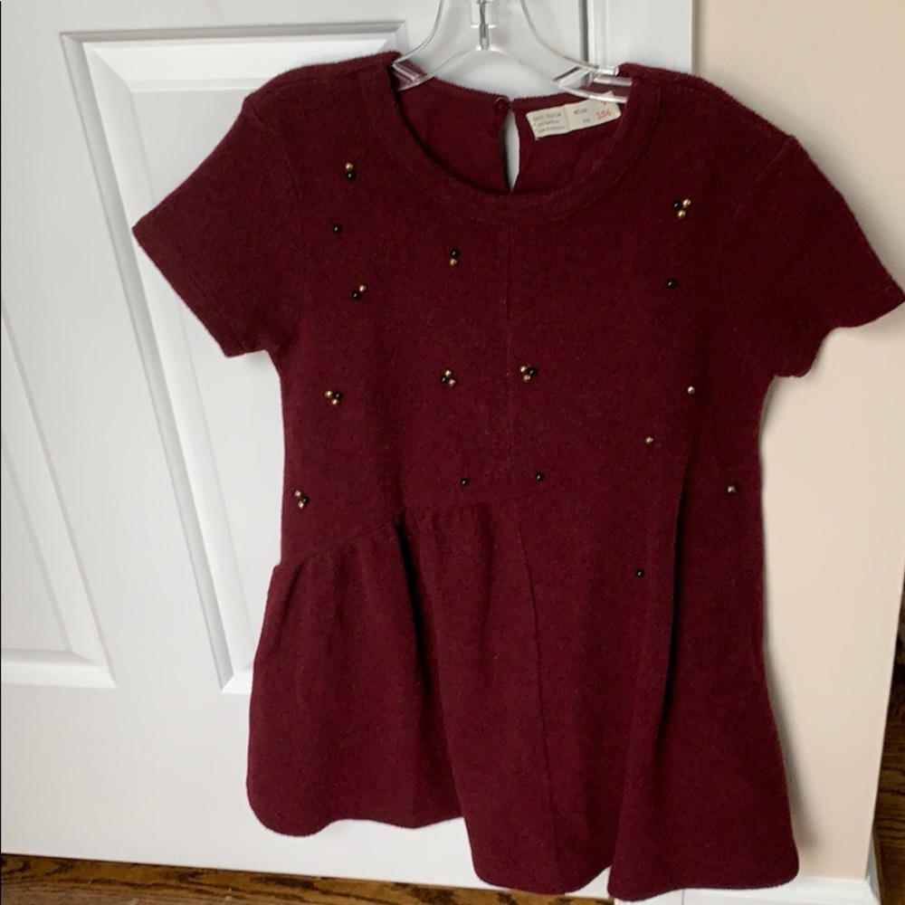 Maroon girls Zara collection